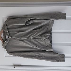 Mate the Label Sage Green Zip Up Hoodie Size M